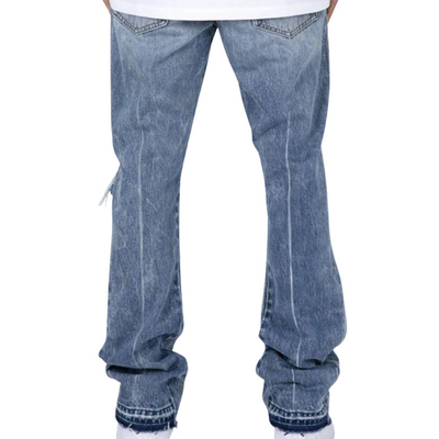 JEANS WITH FLARE DESIGN