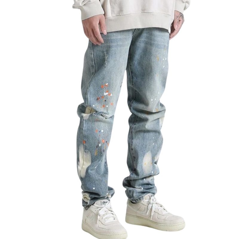 JEANS PAINT DESIGN