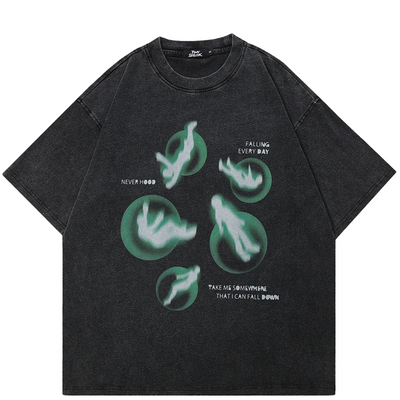 Falling Graphic T-shirt