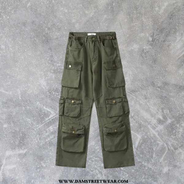 BAGGY CARGO PANTS - Damstreetwear