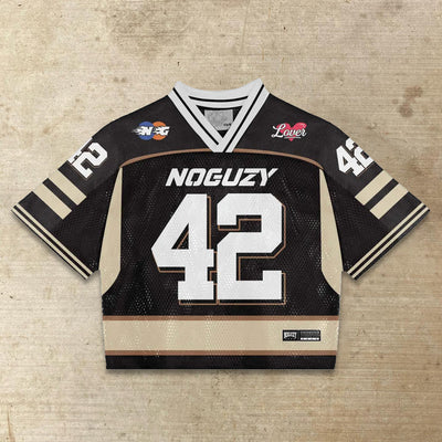 NOGUZY #42 OVERSIZED JERSEY - Damstreetwear