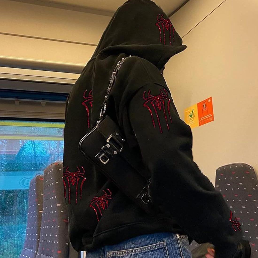 Full zip spiderman hoodie - Damstreetwear