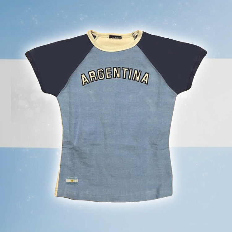 Argentina crop top - Damstreetwear