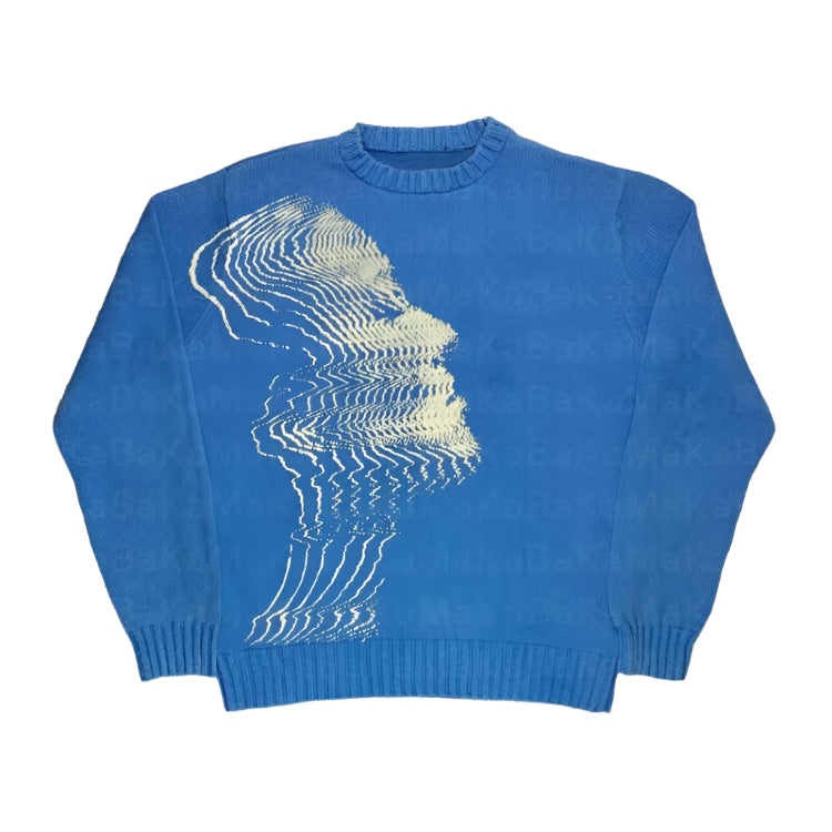 Blue Knit - Damstreetwear