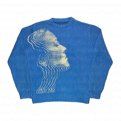 Blue Knit - Damstreetwear