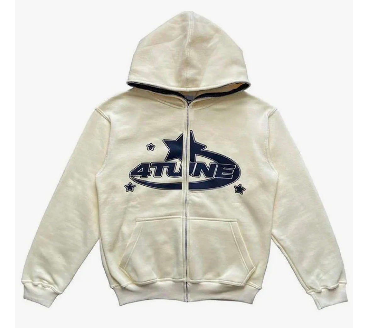 4-TUNE ZIP UP HOODIE - Damstreetwear