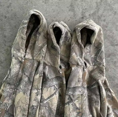 CAMO HOODIE - Damstreetwear