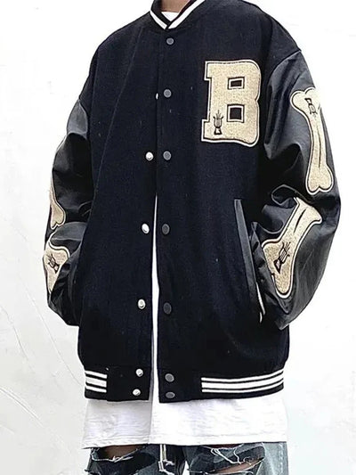 Varsity jacket vert - Damstreetwear