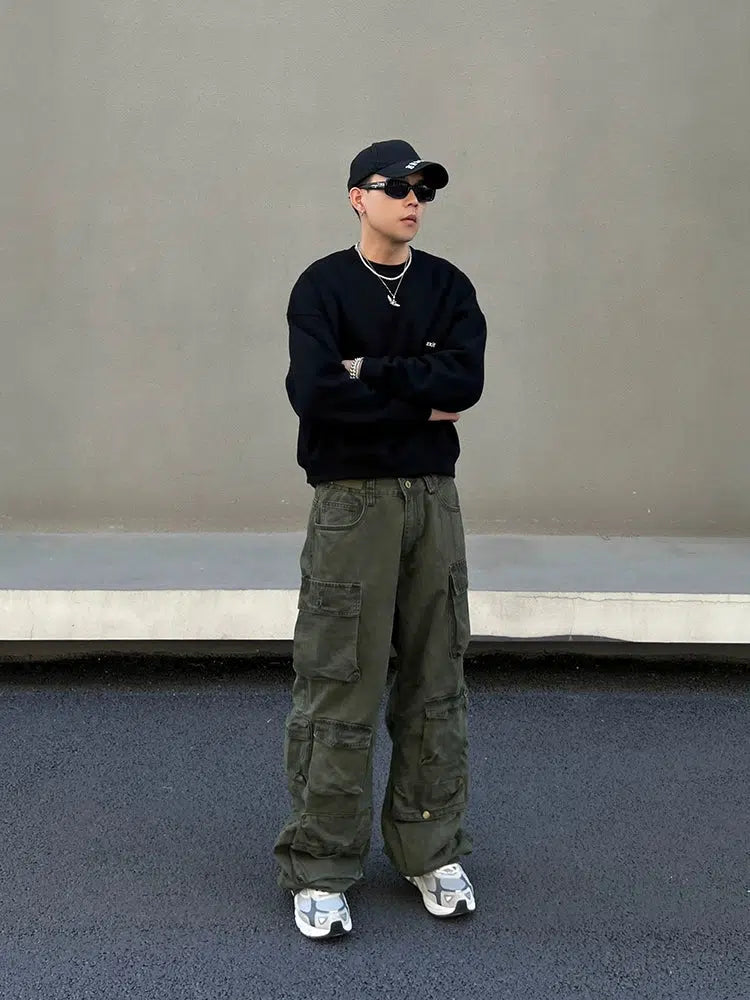 BAGGY CARGO PANTS - Damstreetwear