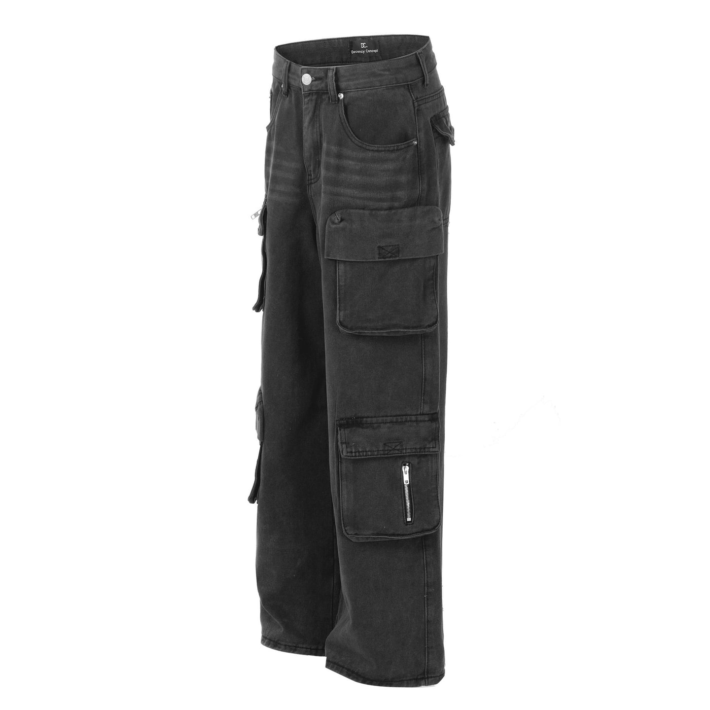 BAGGY CARGO JEANS POCKETS - Damstreetwear