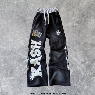 KASH TRACK SWEATS - Damstreetwear