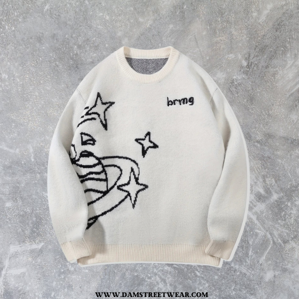 STELLAR KNIT SWEATER - Damstreetwear