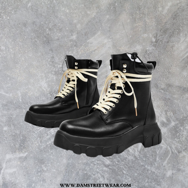 BRITISH MOTORCYCLE MARTIN BOOTS - Damstreetwear