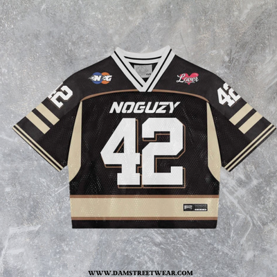 NOGUZY #42 OVERSIZED JERSEY - Damstreetwear