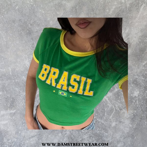 BRAZIL CROP TOP