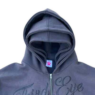 Third Eye Zipped Hoodie