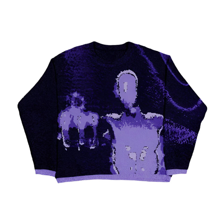 Purple Knit - Damstreetwear