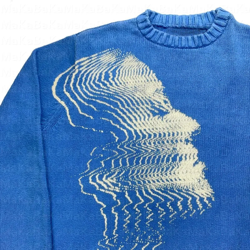 Blue Knit - Damstreetwear