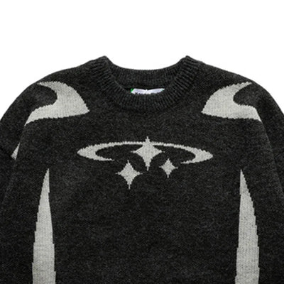 STARS KNITTED SWEATER