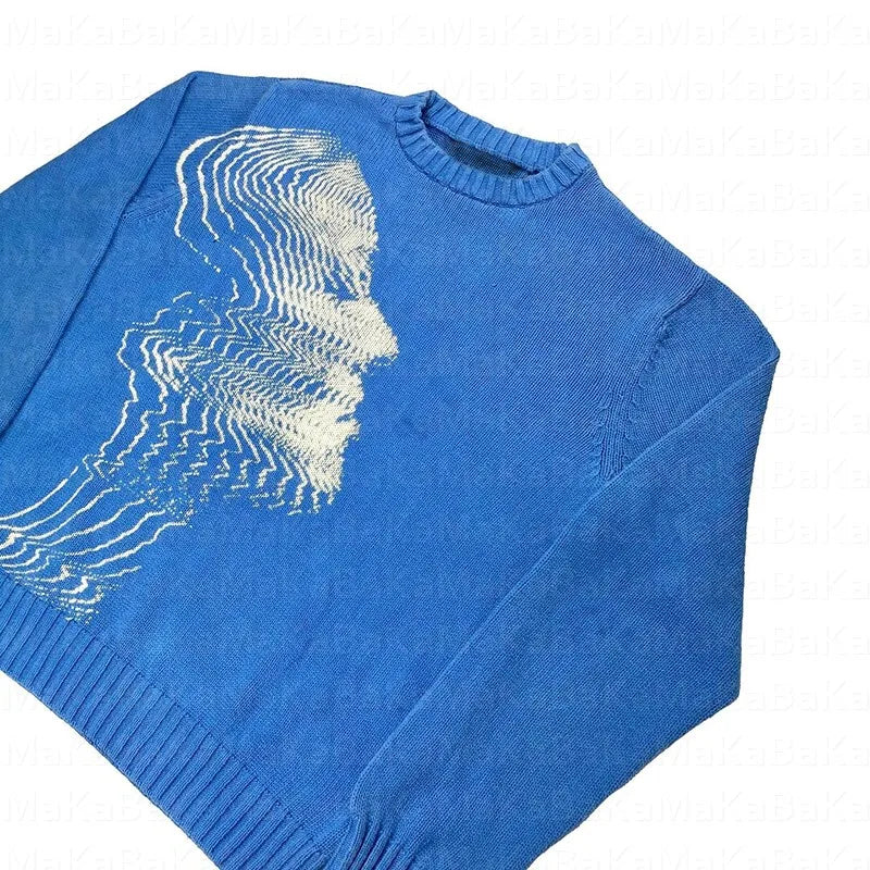 Blue Knit - Damstreetwear