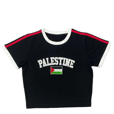 Crop top Palestine - Damstreetwear