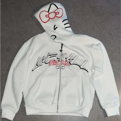 Hello Kitty Full Zip - Damstreetwear