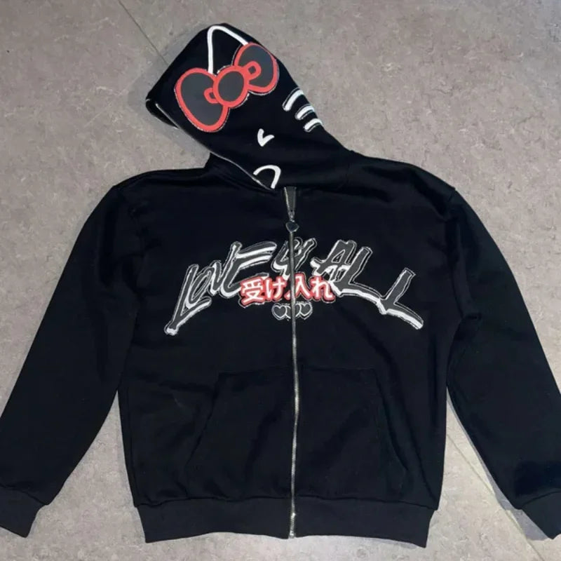 Hello Kitty Full Zip - Damstreetwear