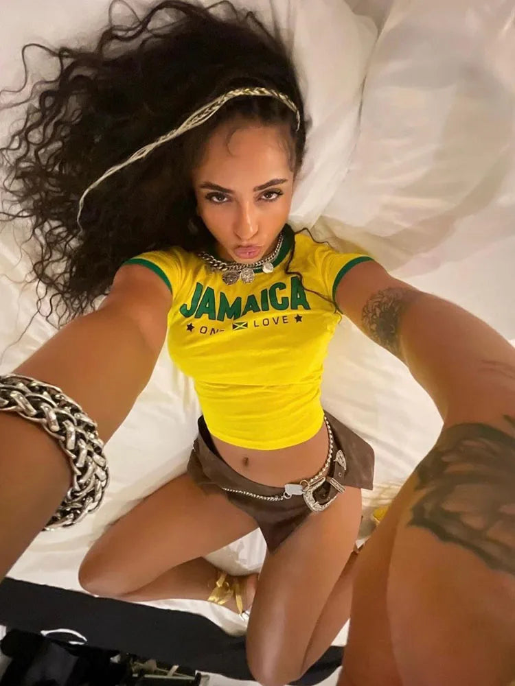 Crop Top Jamaica - Damstreetwear