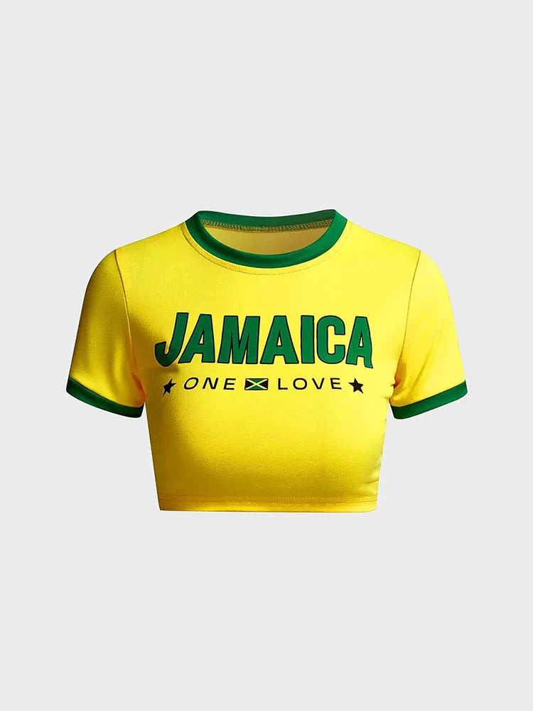 Crop Top Jamaica - Damstreetwear