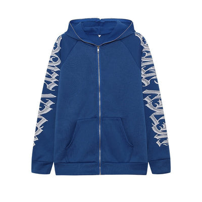 Full zip bleu - Damstreetwear