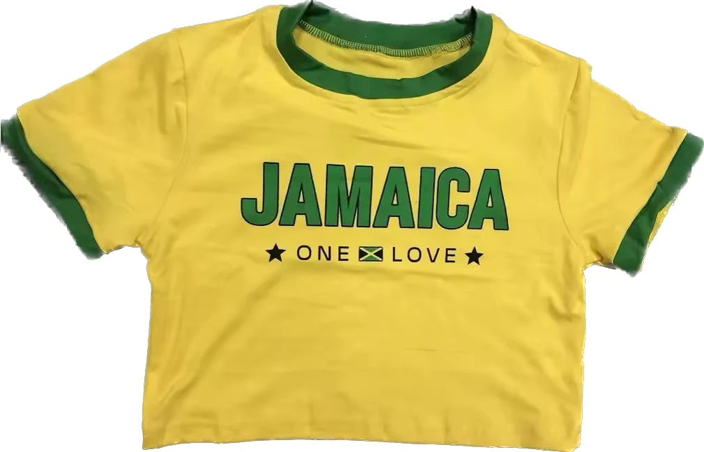 Crop Top Jamaica - Damstreetwear