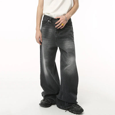 BAGGY WASHED JEANS - Damstreetwear