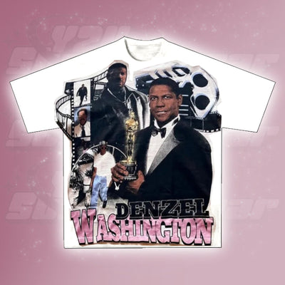 T Shirt Denzel Washington - Damstreetwear