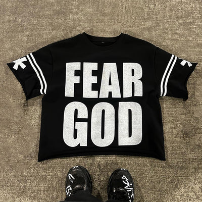 FEAR GOD PRINTED CASUAL STREET T-SHIRT - Damstreetwear